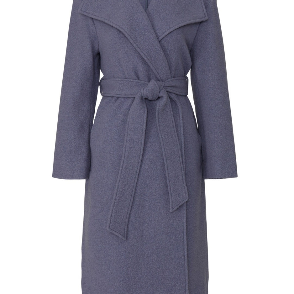 Club Monaco Plush Cardigan Wrap Coat - Picture 6 of 12